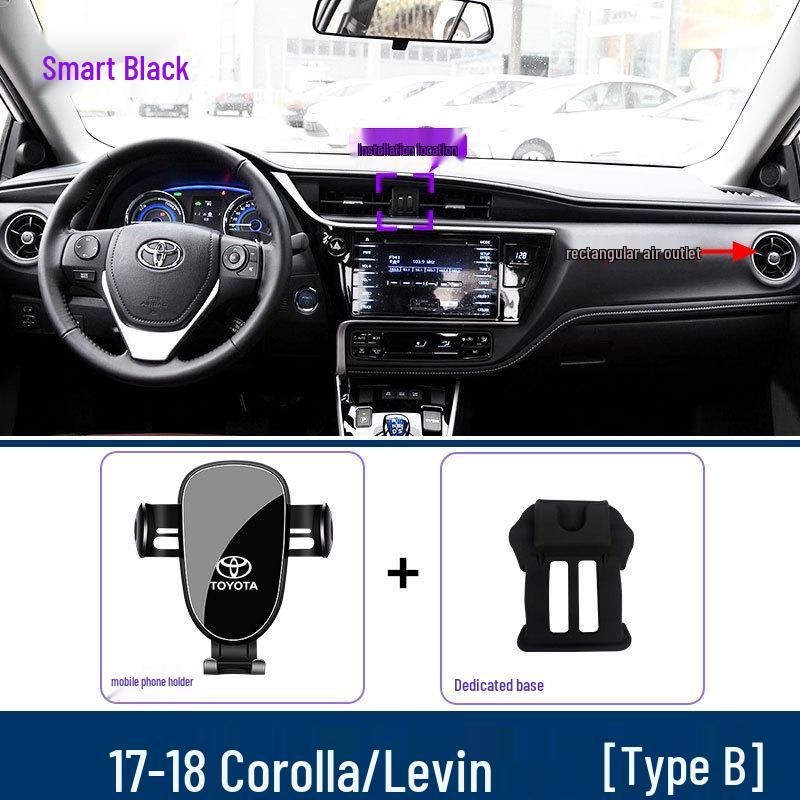 Держатель для телефона и крепление для навигации Toyota Corolla Levin (2008-2023)