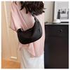 Ladies Slouchy Crescent Bag Niche Minimalist Crossbody Dumpling Bag Sport Casual Large Capacity Single Shoulder Bag