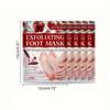 Exfoliating Foot Mask Set Reveal Smooth Soft Feet with AHA & BHA Exfoliation Dead Skin Removal Moisturizing and Hydrating for Dry Rough Cracked Feet