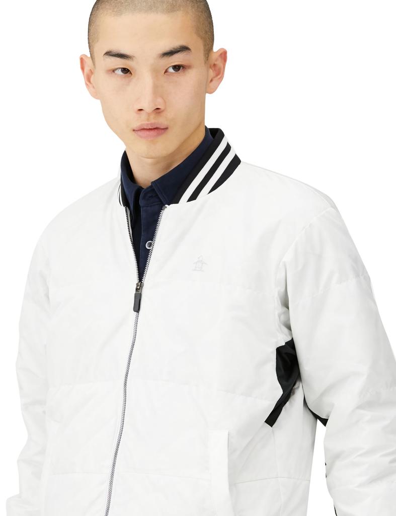 Блузон с полной молнией Верхняя одежда Переработанный пух Термохранение Водоотталкивающая Гольф MGMWJK07 WH00 M [Munsingwear] Мужской (белый)