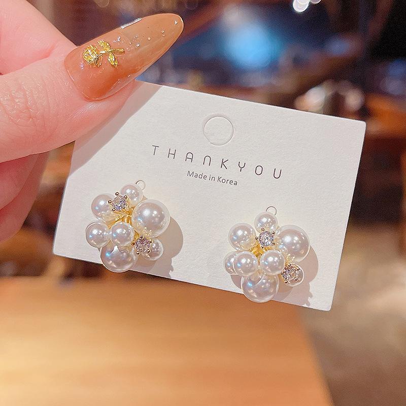 Элегантные женские серьги-подвески с цирконом, корейская мода, циркон, вечеринка, студенческие, простые аксессуары, свадебные серьги для женщины