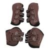 Horse Leg Guard Shock Absorption Protective Lightweight Adjustable Horse Front Hind Leg Boots for