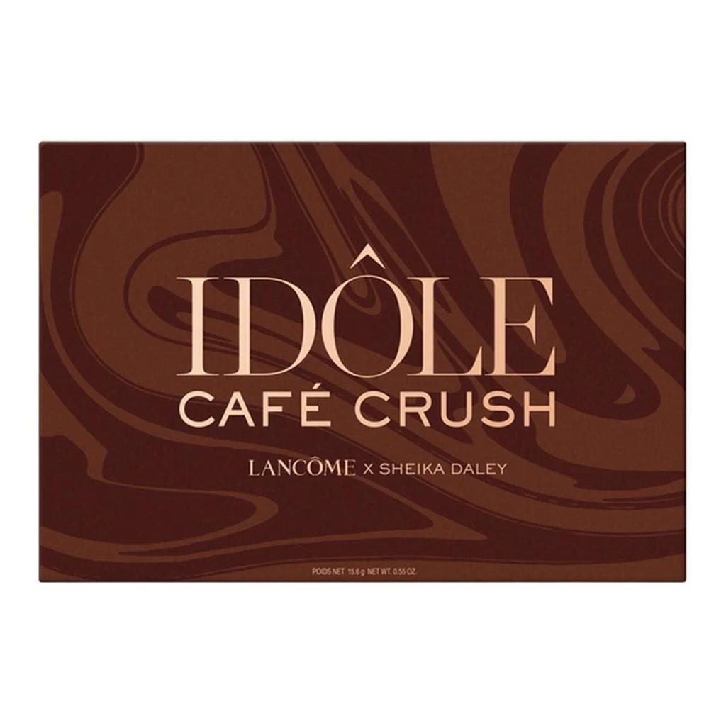 LANCÔME Палетка теней для век Idôle Café Crush, Универсальные и насыщенные нейтральные оттенки