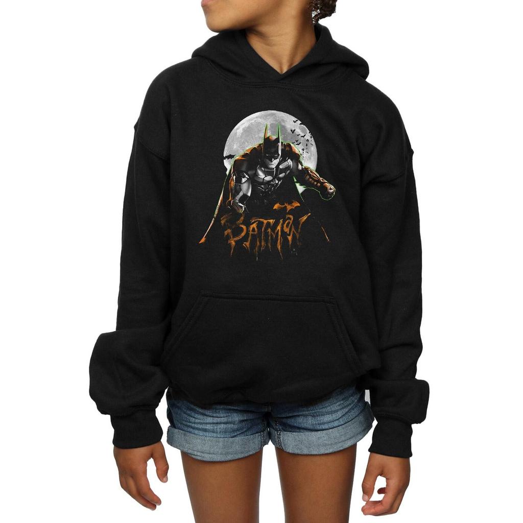 DC Comics Girls Batman Arkham Knight Halloween Moon Hoodie