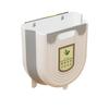 Trash Can Wall-mounted Foldable Space-Saving with Buckle Cabinet Door Wall Hanging Storage Basket Home Supply