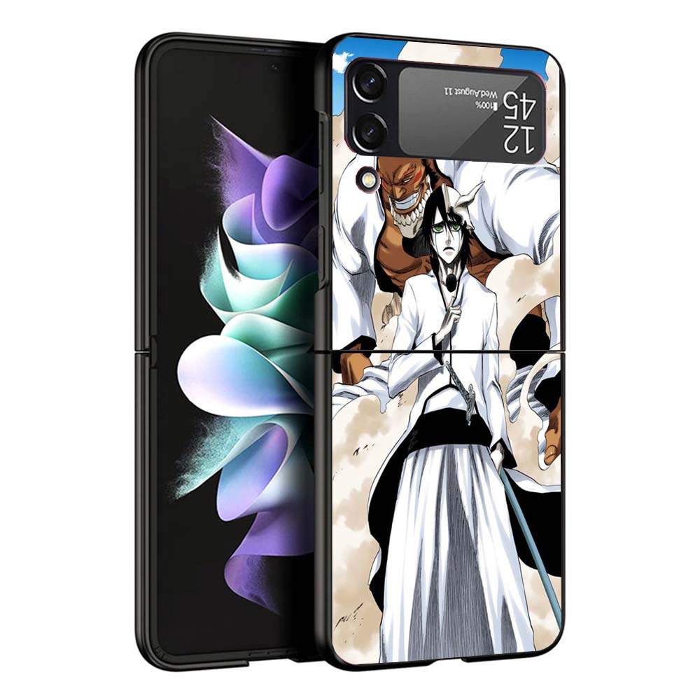 Чехол для телефона Bleach Айзен Сосуке для Samsung Galaxy Z Flip7 Flip6 5G Flip5 Flip4 Flip3 ZFlip 7 6 3 4 5 Ударопрочная задняя крышка Gala