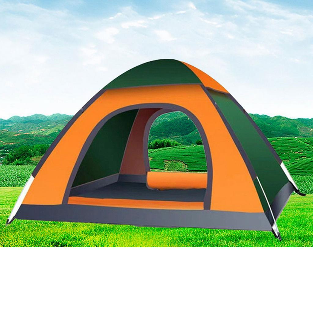 Outdoor 2‑3 People Camping Picnic Tent Quick Opening  Rainproof Automatic Tent with Sunroof for Hiking Camping Sleeping