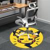 1pc Electric Office Round Area Rug, Under Office Chairs Bedroom Living Room Home Decor, Available in Various Sizes0