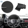 Black Perforated Leather Car Accessories Steering Wheel Cover For Honda Fit Jazz City 2014 2015 HR-V 2016 Vezel 2015 - 2017