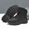 Plus Size Russian Style Winter Boots Waterproof Outdoor Ankle Boots For Men Snow Boots High Men Footwear