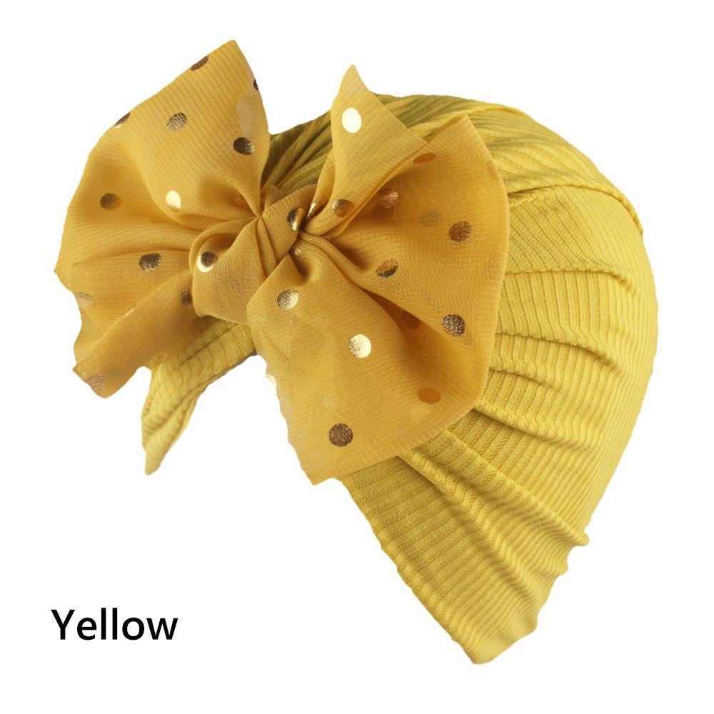 Kids Hair Accessories Headwear Head Wrap Infant Hospital Hat Bowknot Beanies Baby Turban Hat