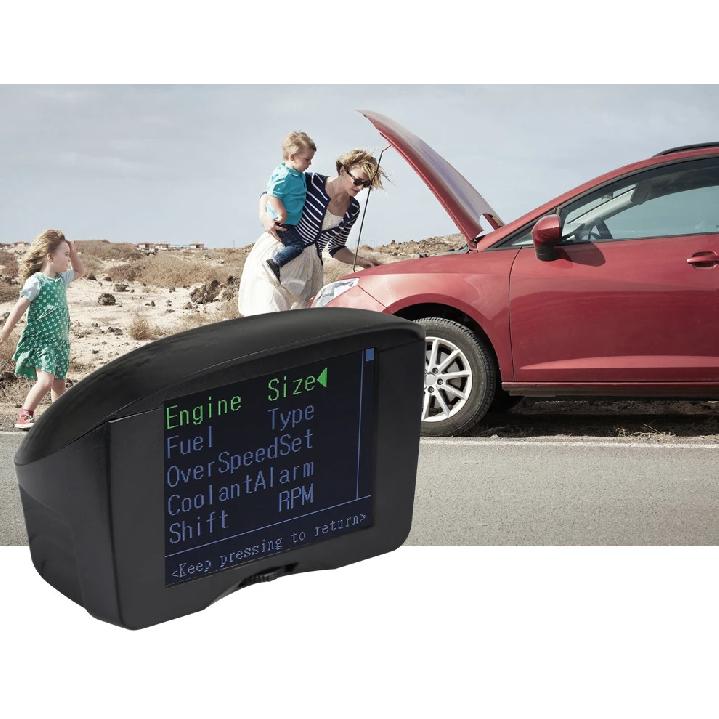 X50 Plus Многофункциональный Автомобильный OBD Умный Цифровой Приборный Панель Сигнализация Датчик Температуры Воды Цифровой Вольтметр Скорости Дисплей