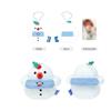 Cravity 02 Брелок для ключей в виде куклы-снеговика Cravity 2023 Cravity Character Pop Up Store Official Md