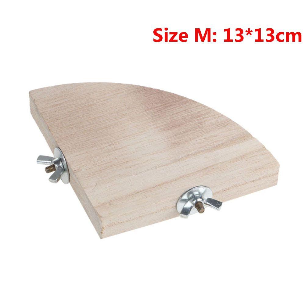 Размеры хомяк крыса для птичьей клетки жердочки подставка стойка игрушка станция доска питомец птица попугай деревянная платформа