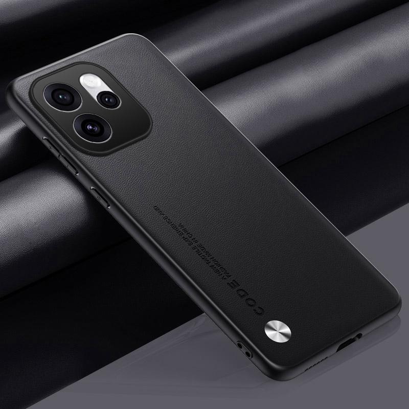 Роскошный чехол из искусственной кожи для OPPO Reno 15 Pro 5G, задняя крышка из ТПУ, силиконовый противоударный чехол для полной защиты телефона для OPPO Reno15 Pro