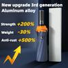 Large 135Cm Automatic Folding Umbrella, Reinforced Windproof Strong, Safety Reflective, Big Sun And Rain Umbrellas For Men Women