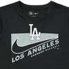 Nike Футболка X MLB Los Angeles Dodgers с винтажным логотипом и круглым вырезом, короткий рукав, американские винтажные детские топы, черная HF7762-010