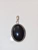 Black Onyx Pendant 925 Sterling Silver | Natural Gemstone Jewelry for Protection & Strength, Gift for Her, Handmade Pendant.