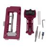 Door Hinge and Latch Installation Kit Plastic Red Accurate Door Hinge Mortiser Template for 1 38in