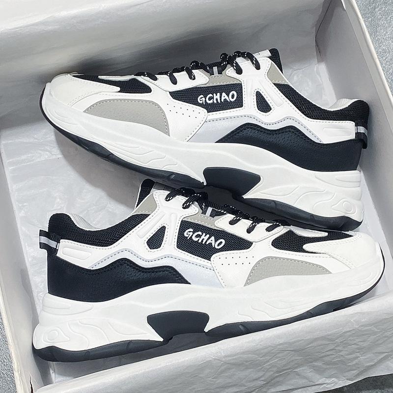 Мужская обувь, летняя, дышащая, 2025, новая тенденция, универсальная, для бега, тонкая сетка, спортивная, повседневная, маленькая, белая, для серфинга, обувь Tide