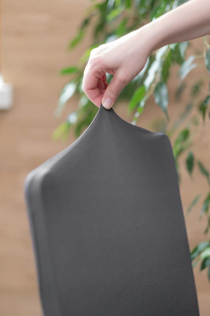 Anthracite Grey Universal Chair Cover