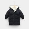 Kids Winter Fashion Hooded Down Coat Casual Boys Thick Warm Girls Long Jacket Parka Overcoat Outwear Jackets