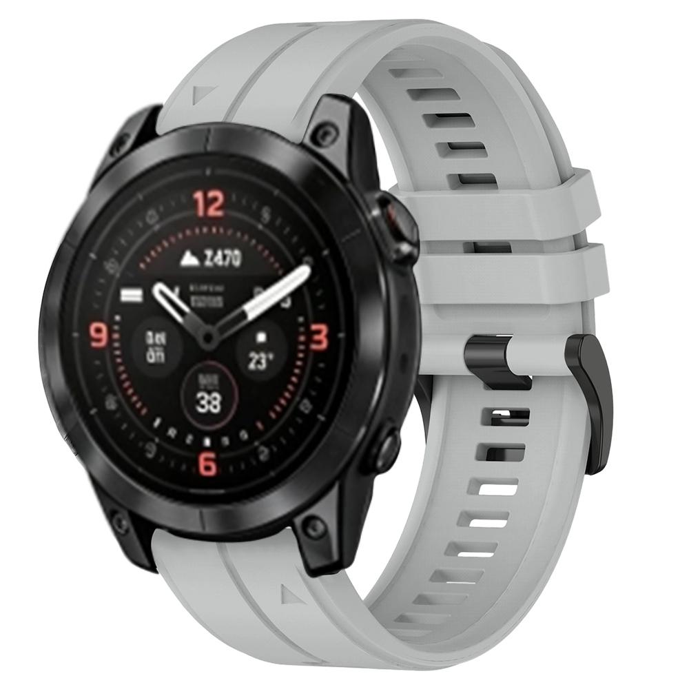 Спортивный ремешок для наручных часов Garmin Epix Pro 42/47/51 мм, водонепроницаемый, силиконовый, QuickFit для 20/22/26 мм Quick Fit