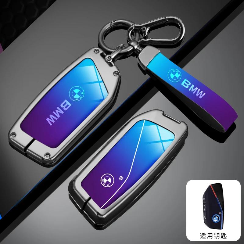 Горячий 2025 Для BMW I7 X7 7 Серии G07 U11 LCI IX I20 X1 G70 G09 XM U06 M3 Аксессуары Чехол для Пульта ДУ Автомобиля Оболочка Брелок Автомобильный ke