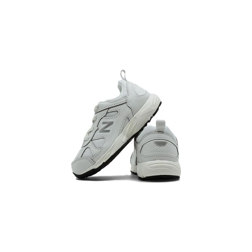New Balance NB 878 Сетка Кожа Амортизация Прочные Низкие Кроссовки для Ходьбы Детские кроссовки Белый IV878KN1