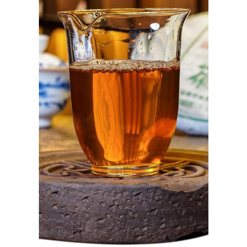 357г Сырой чайный пирог Пуэр Мэнхайский сырой чайный пирог Юньнаньский чай Пуэр