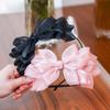 Floral Ribbon Big Bow Hair Hoop Head Band Hair Band Hair Accessories