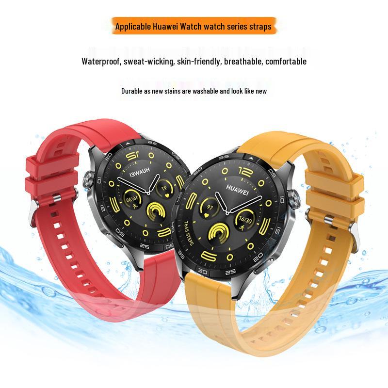 Совместимый силиконовый ремешок для смарт-часов Huawei Watch GT5 и GT4, универсальная посадка 22 мм