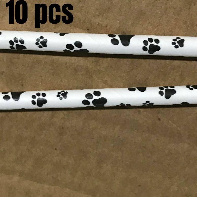 Лапки Щенок Собака Праздничные принадлежности Посуда Тарелки Стаканы Скатерть Баннер на день рождения