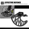NICECNC Для Surron Light Bee X Для SUR-RON Light Bee S L1E Защита тормозного диска переднего заднего Защита пера передней вилки Для Segway X160 X260
