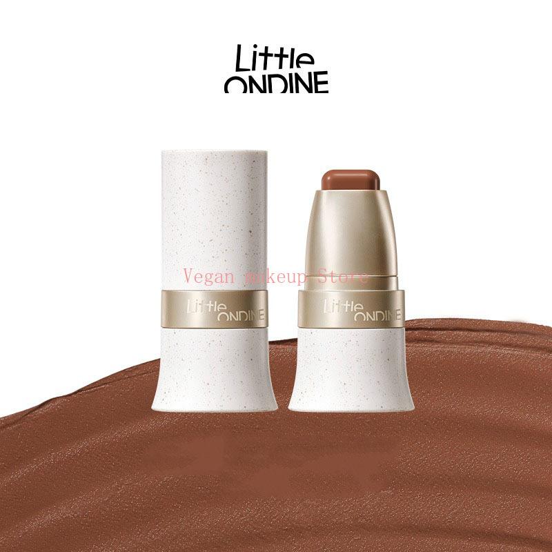 Многофункциональный стик-румяна Little Ondine Увлажняющий Шелковистый Макияж Румяна Корректирующая Тень Помада Для Лица Румяна