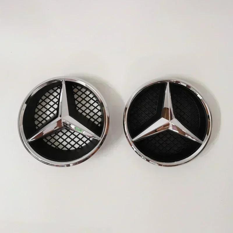 3D Эмблема Звезда Логотип на Решетку Радиатора Автомобиля Для Mercedes Benz W204 W205 W213 X253 A B C E S CLA GLB GLC GLE GLS Аксессуары