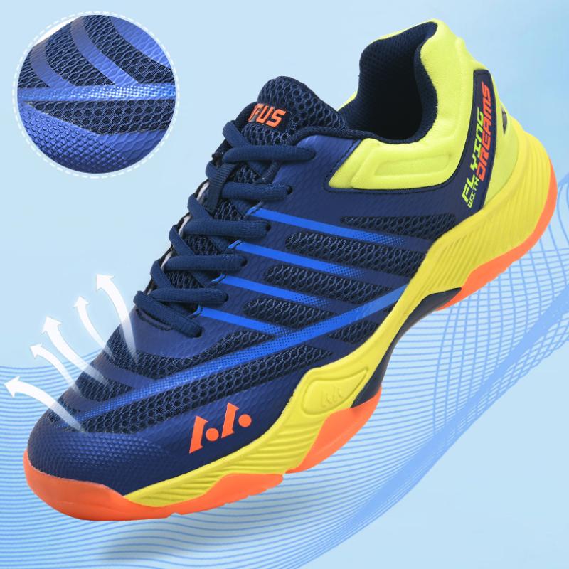 New Men's And Women's Tennis Shoes Non Slip Breathable Wear-resistant Badminton Training Shoes Table Tennis Shoes