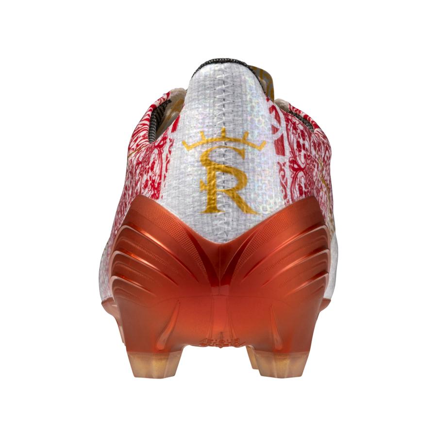 Mizuno Альфа Удобные Простые Нескользящие Износостойкие Футбольные Бутсы Унисекс Футбольные Бутсы Белый Красный P1GA2499-04