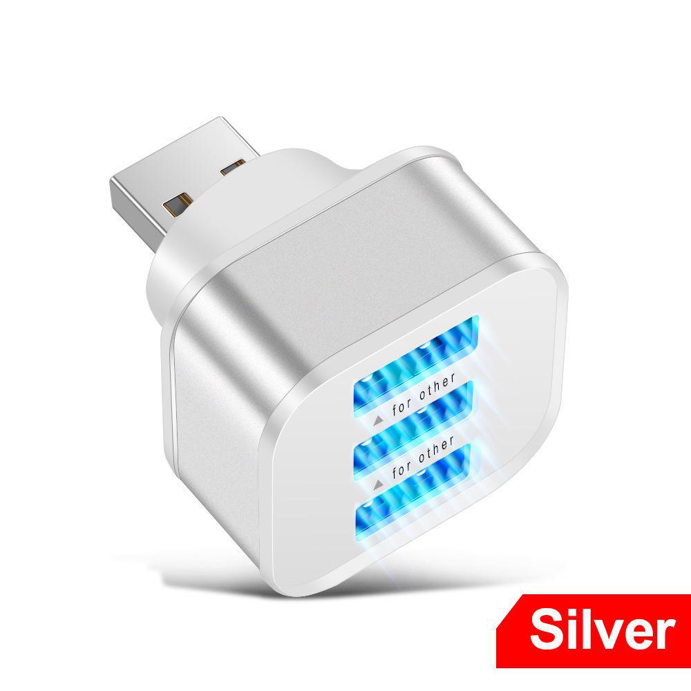 3-портовый USB 2.0 концентратор-разветвитель и адаптер