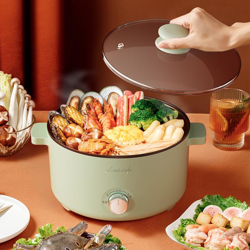 Xiao Huaxian Multifunctional Electric Frying and Hot Pot (Serves 4-8)