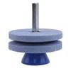 Quick Install Lawn Mower Edge Sharpener Brown Corundum Edge Whetstone Grinding Wheel  Trimmer Spade