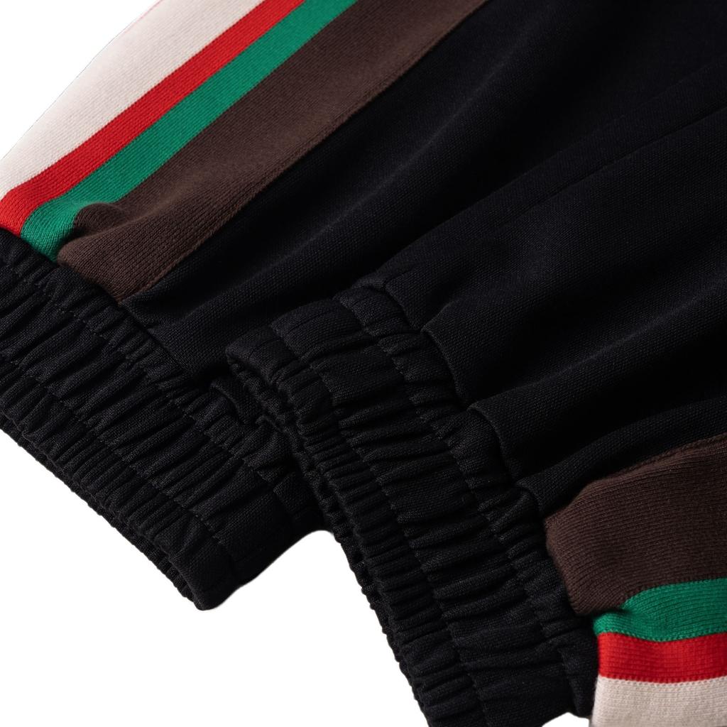 Gucci Мужские вязаные брюки-джоггеры Черные С умеренной манжетой 615179-XJCFQ-1060