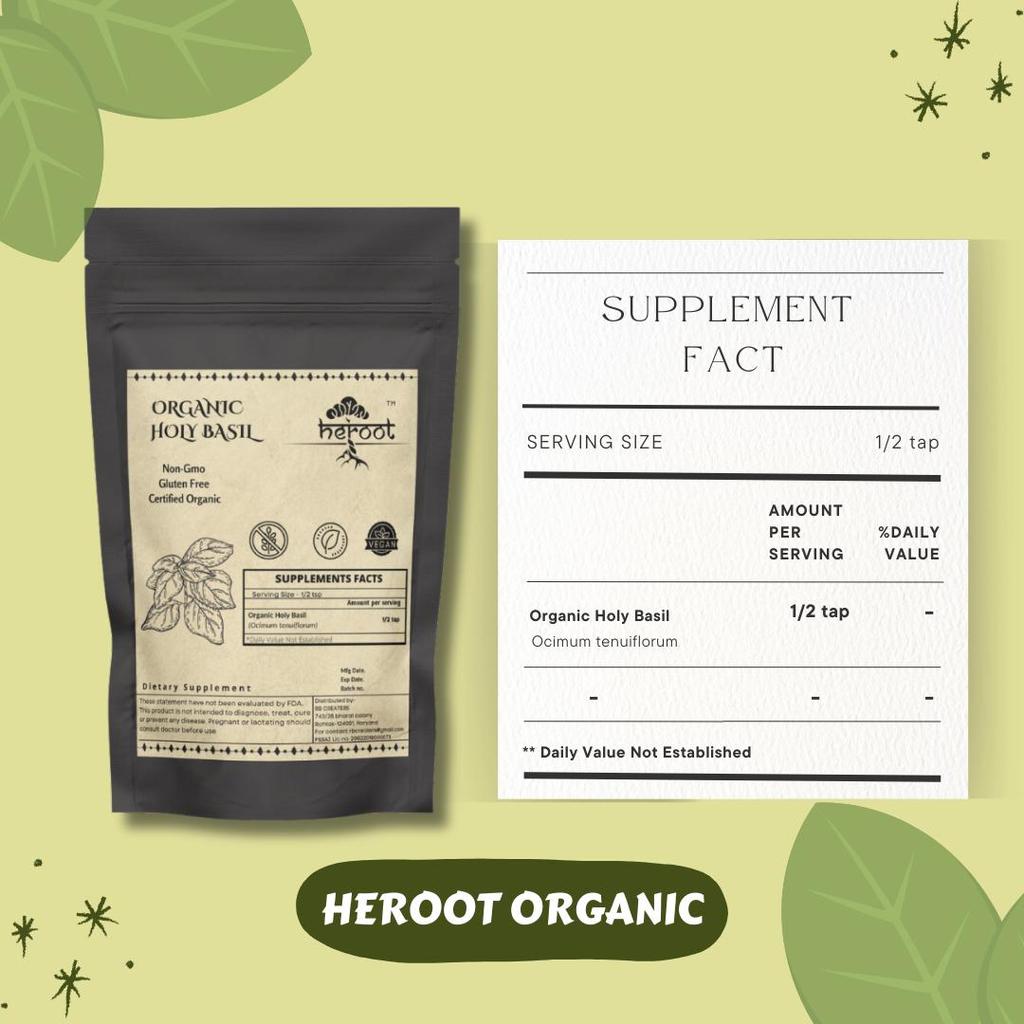 Holy Basil (Tulsi) Extract Powder | Ocimum sanctum