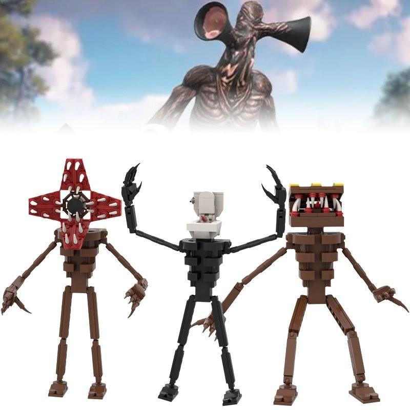 Голова Пробуждения Сирена Монстр Сборные Строительные Блоки Игрушки Настольное Украшение