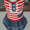 Lovely Dog Puppy Denim Dress Dog Cat Pet Tutu Skirt Princess Wedding Dress Cute Dog Apparel Dog Clothing
