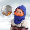 1pc Thermal Neck Warm Full Face Ski Mask Hood Cap Kids Winter Fleece Balaclava Hat Boys Girls Children Cap