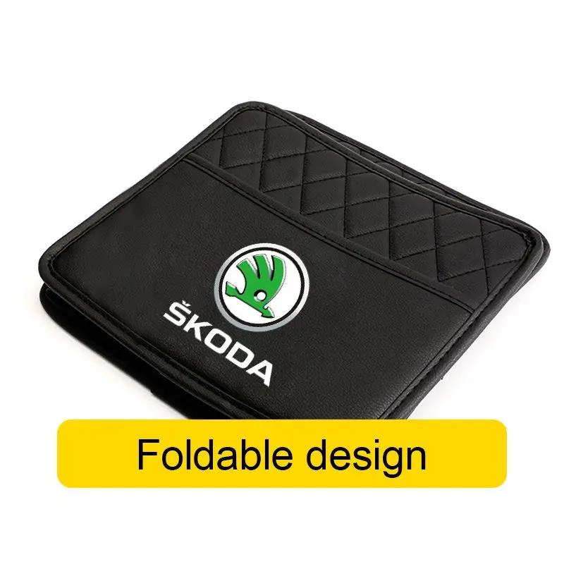 VMAD6 Car Storage Bag Multi-function Seat Back Storage Pocket Suspension for Skoda Octavia A5 A7 Fabia Superb Kamiq Rapid Yeti Citigo