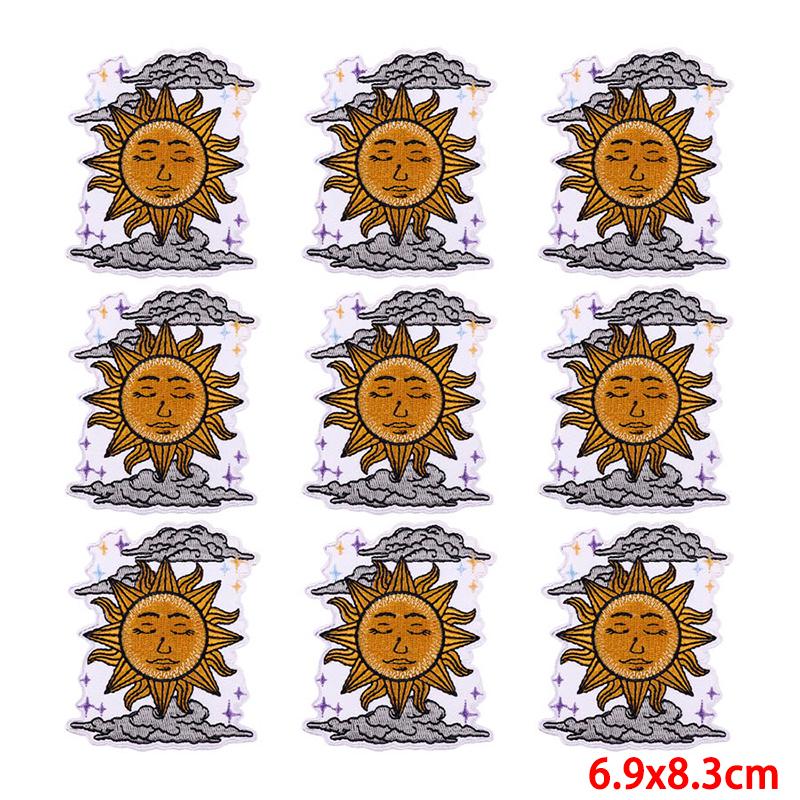 10 шт./лот, оптовая продажа, вышивка, железные нашивки для одежды, нашивки для одежды, куртки, декор, аппликация, принадлежности для шитья