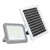 Солнечный свет IP66 водонепроницаемый 150 светодиодных бусин солнечный прожектор безопасности с аккумулятором 4000 мАч