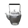 Borosilicate Glass & Purple Clay Teapot: Ideal for Boiling & Serving Tea | Household Tea Kettle Set